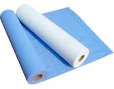 Couch Rolls , 2 ply, 9 rolls 20" x 50 metres (Blue or White)